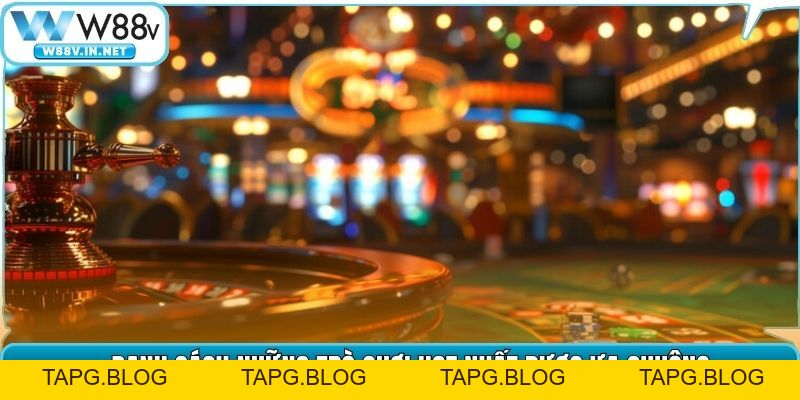Casino W88 – Không Gian Giải Trí Sang Trọng & Thời Thượng
